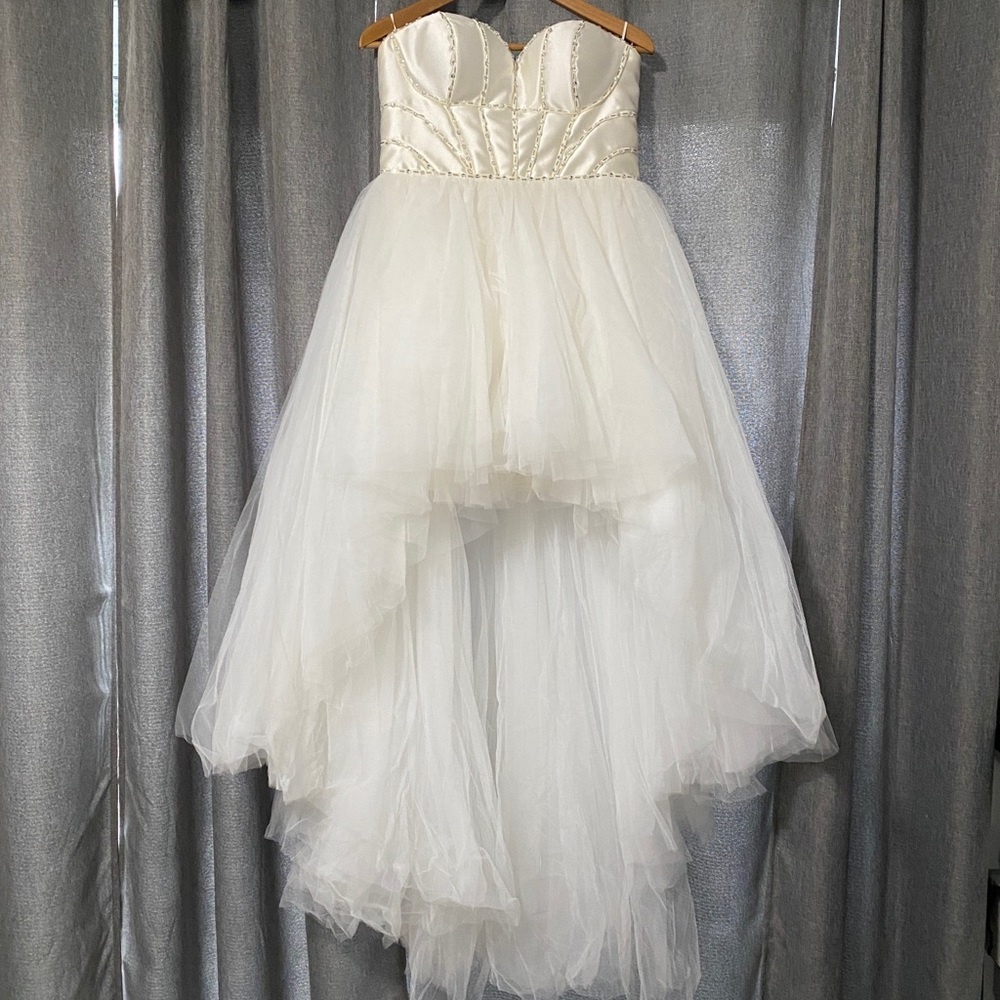 Nastygal tutu wedding dress